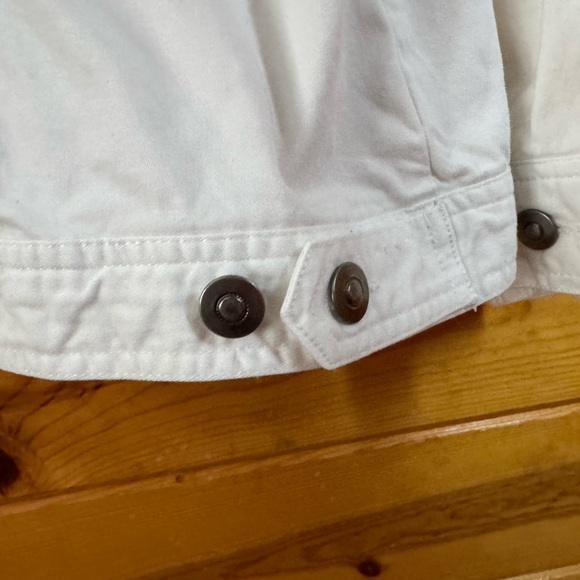 Ruby Rd. Crisp White Jean Jacket - Picture 5 of 6